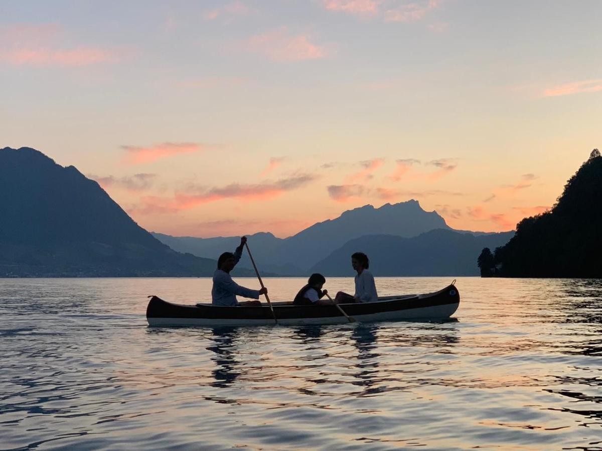 Ferienwohnungen Mit 4 Betten In Gersau Direkt Am Vierwaldstaettersee Екстер'єр фото