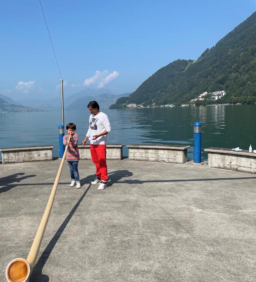 Ferienwohnungen Mit 4 Betten In Gersau Direkt Am Vierwaldstaettersee Екстер'єр фото