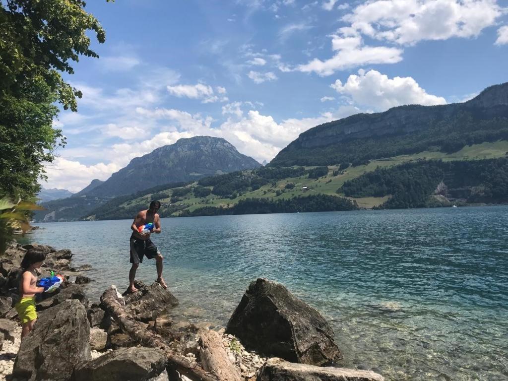 Ferienwohnungen Mit 4 Betten In Gersau Direkt Am Vierwaldstaettersee Екстер'єр фото