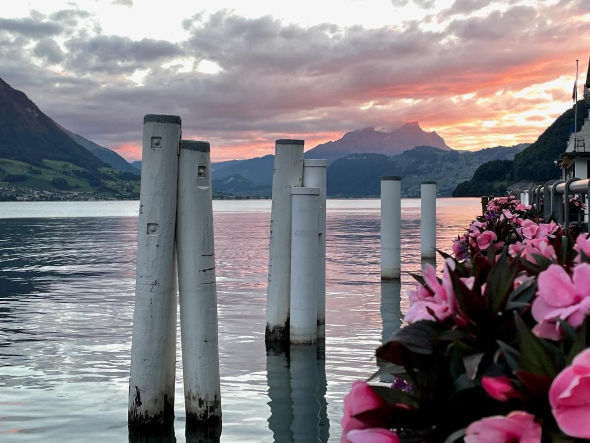 Ferienwohnungen Mit 4 Betten In Gersau Direkt Am Vierwaldstaettersee Екстер'єр фото